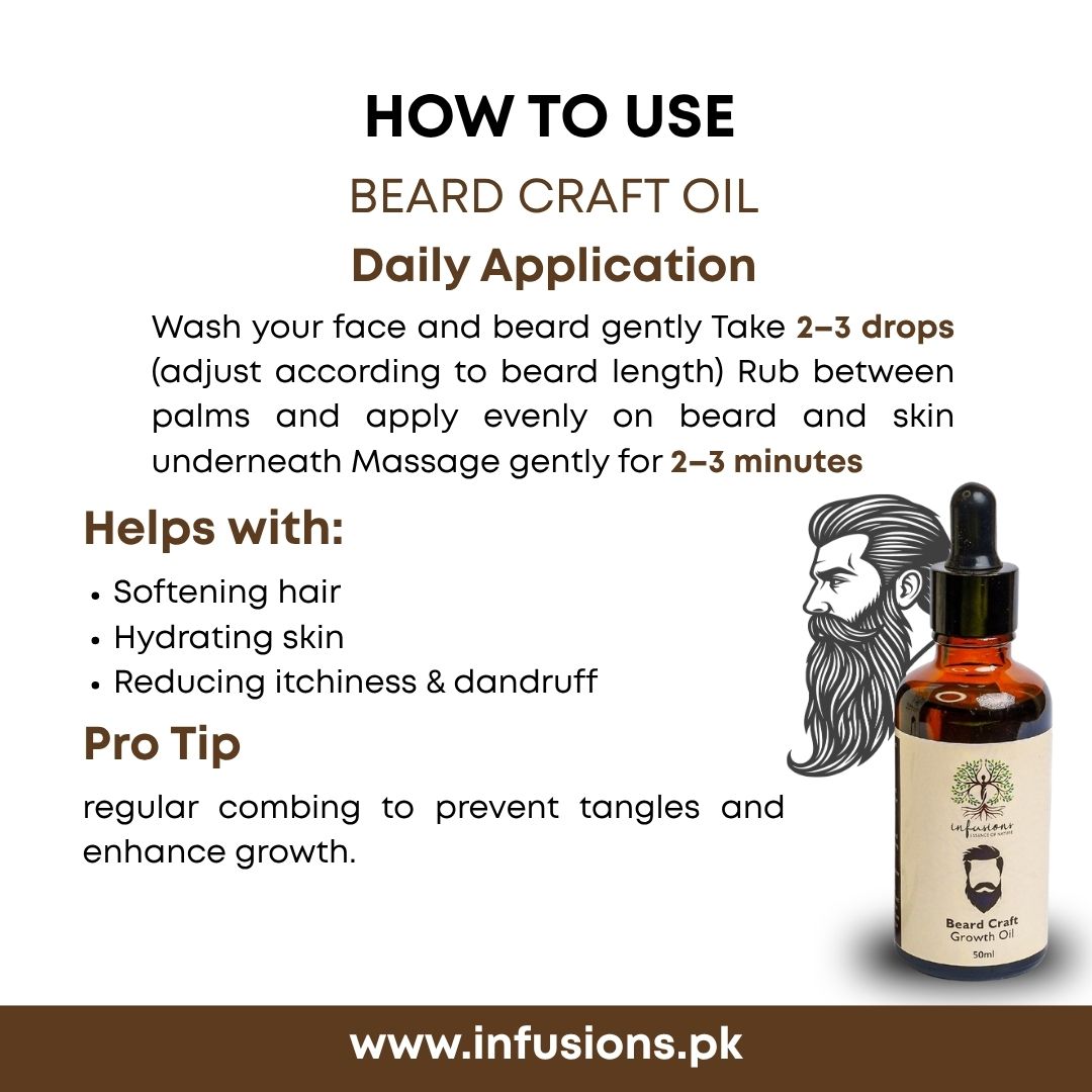 Beard Craft Growth Oil | Fast Beard Growth Formula product image view 3