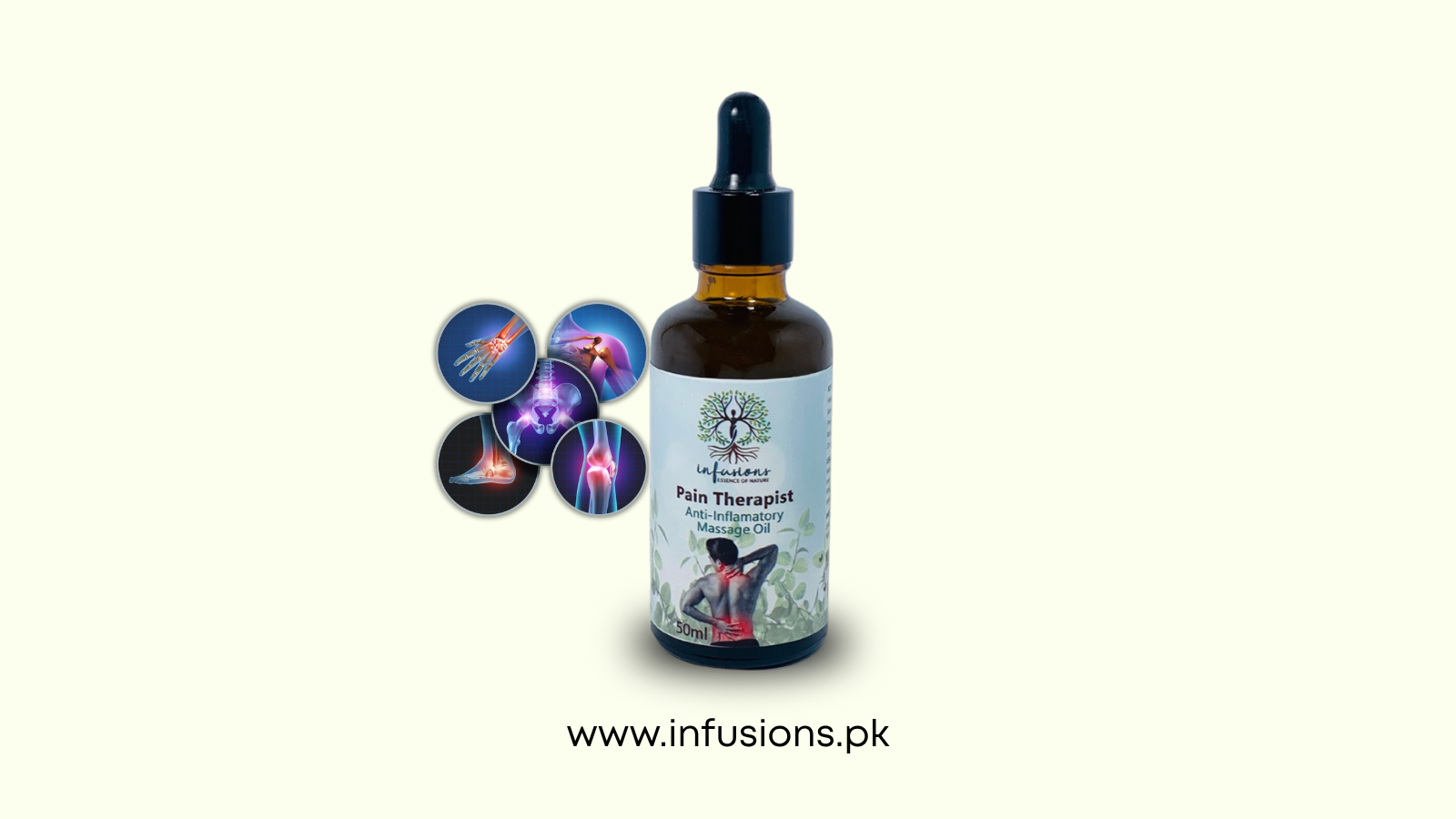 Pain Therapist Anti-Inflammatory Oil – Natural Relief for Muscles & Joints