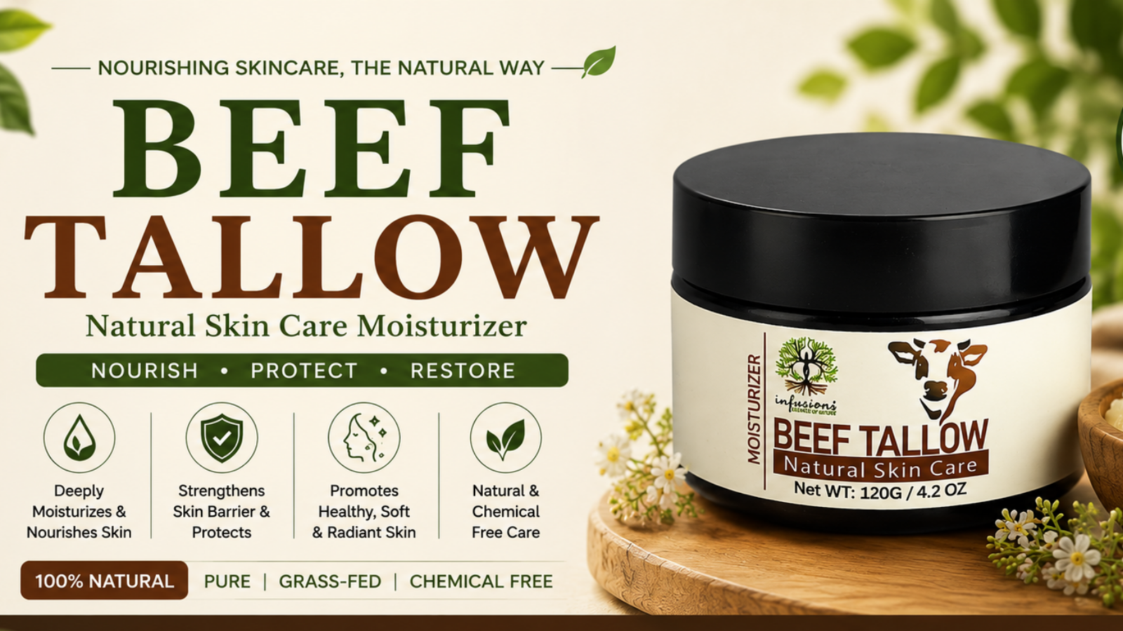 Beef Tallow in Pakistan: Why This Old-School Moisturizer Is Having a Comeback