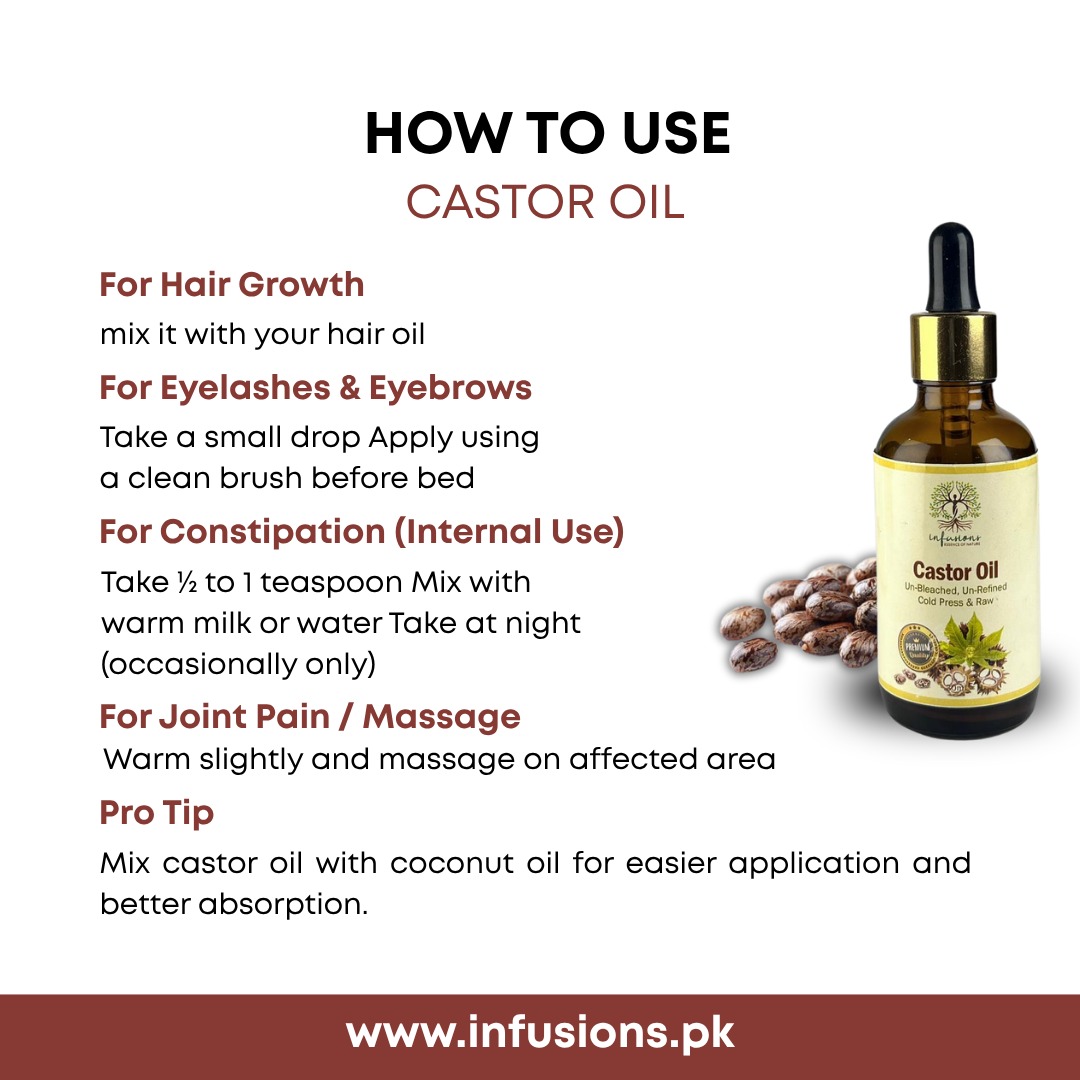 Castor Oil | Raw & Coldpress product image view 3