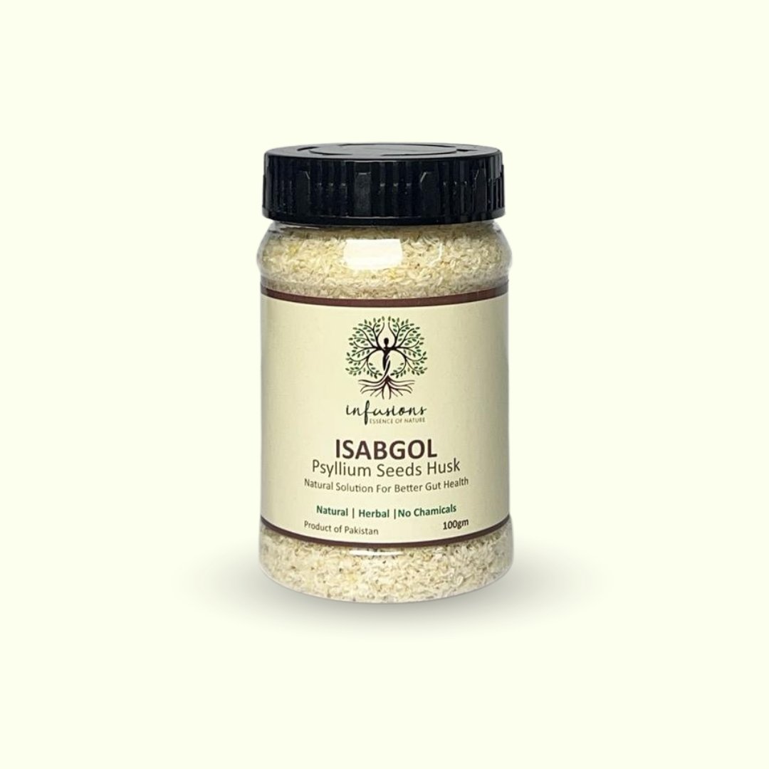 Isabgol | Ispaghol Husk | Psyllium Husk by Infusions Pakistan