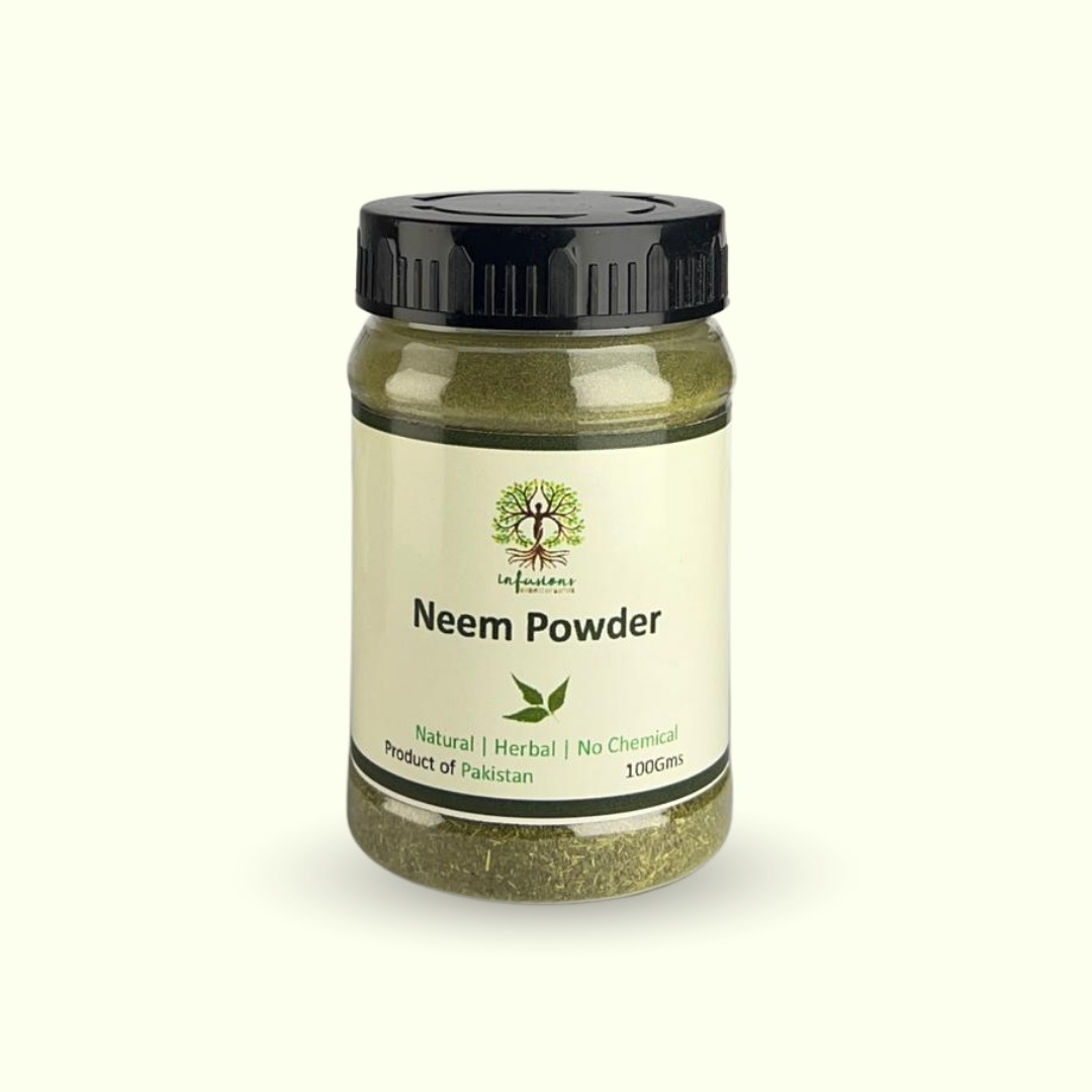 Neem Powder | Herbal Cleanser & Detoxifier by Infusions Pakistan