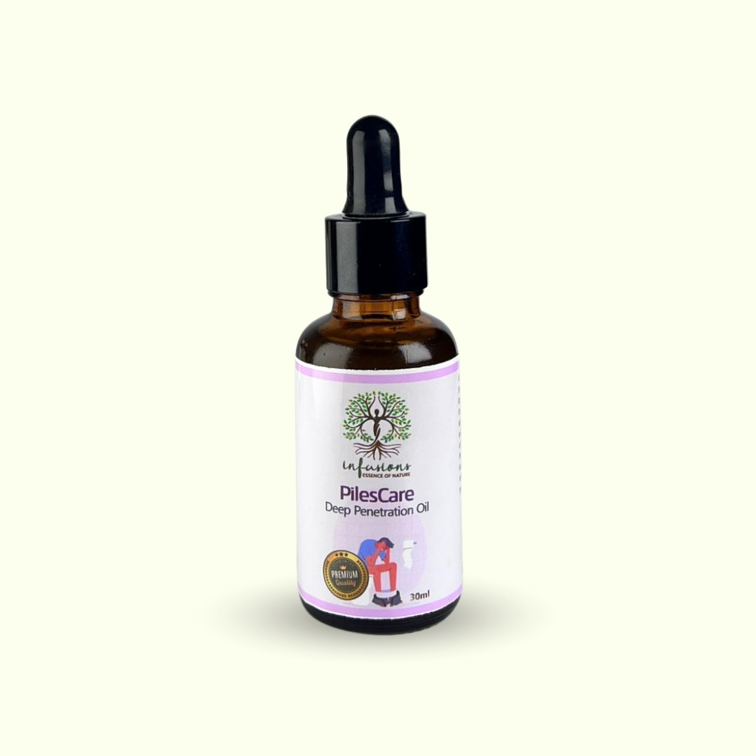 Piles Care Oil | Natural Relief For Hemorrhoids by Infusions Pakistan