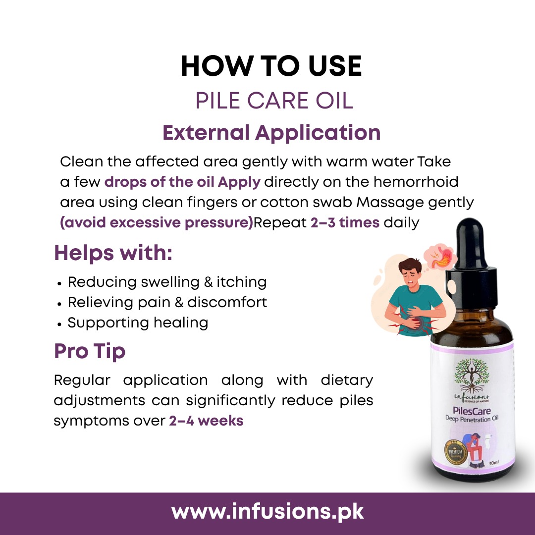 Piles Care Oil | Natural Relief For Hemorrhoids product image view 3