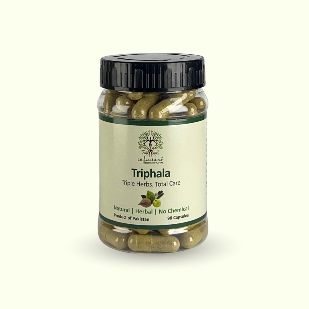 Triphala Capsules – Digestive & Detox Support by Infusions Pakistan