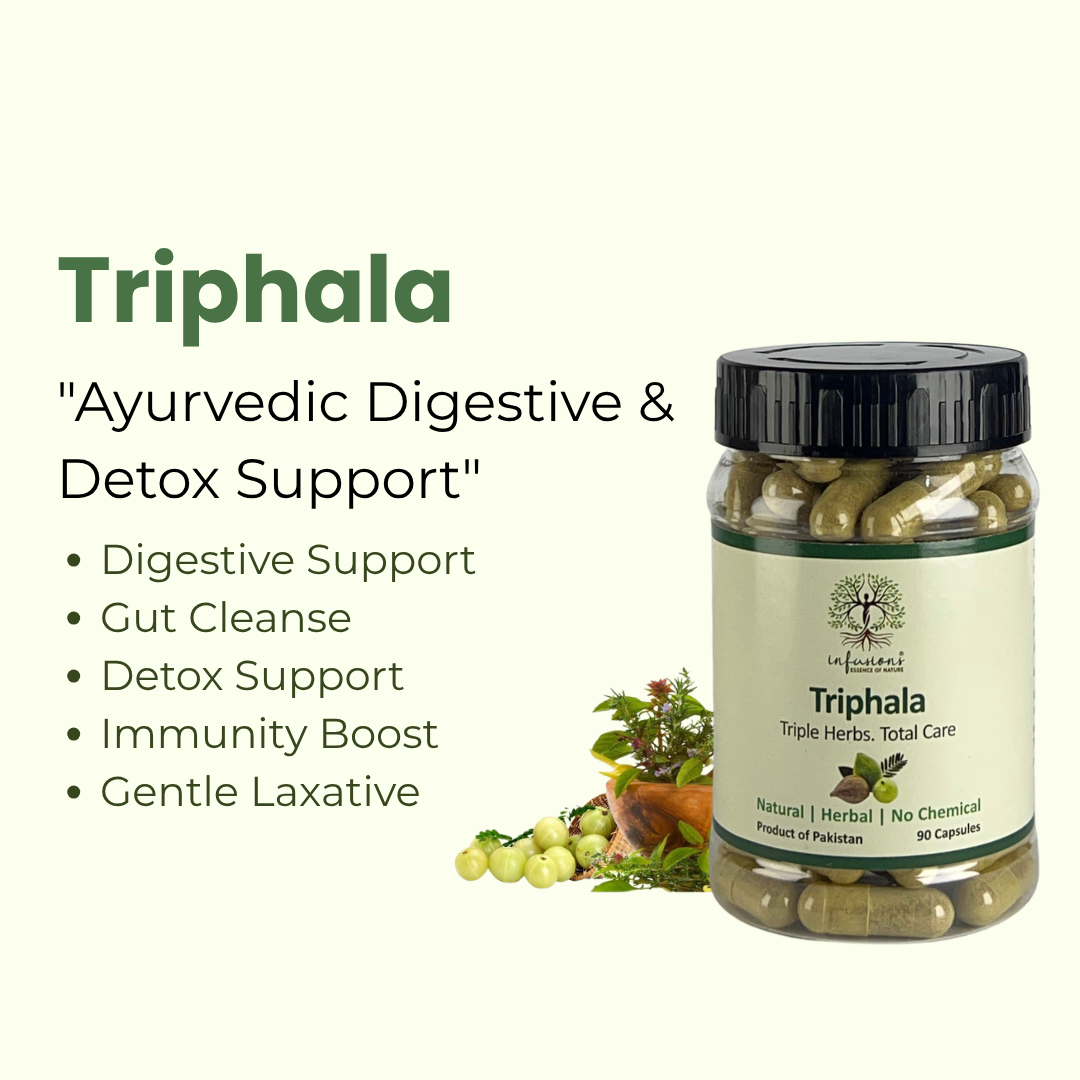 Triphala Capsules – Digestive & Detox Support product image view 2